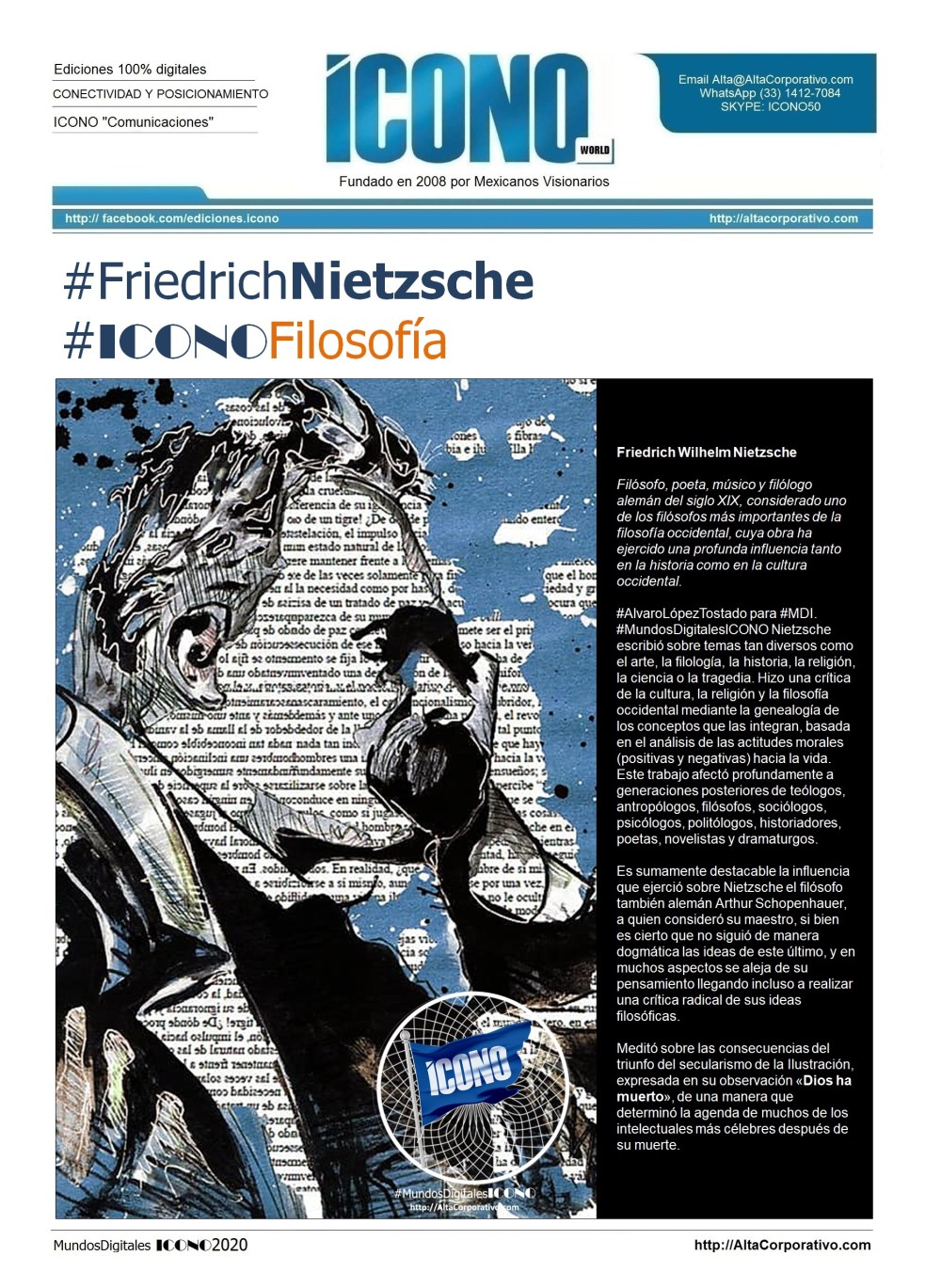 Friedrich Wilhelm Nietzsche #CátedrasdeFilosofía