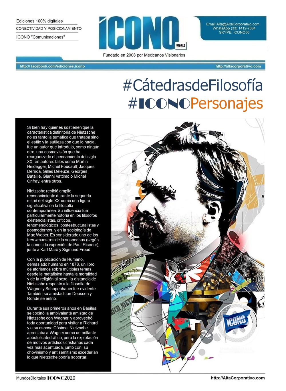 Friedrich Wilhelm Nietzsche #CátedrasdeFilosofía