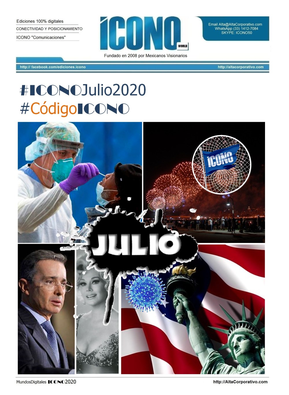 Mundos Digitales ICONO, Ediciones Julio 2020 #ForosDigitales #PeriodismoDigital