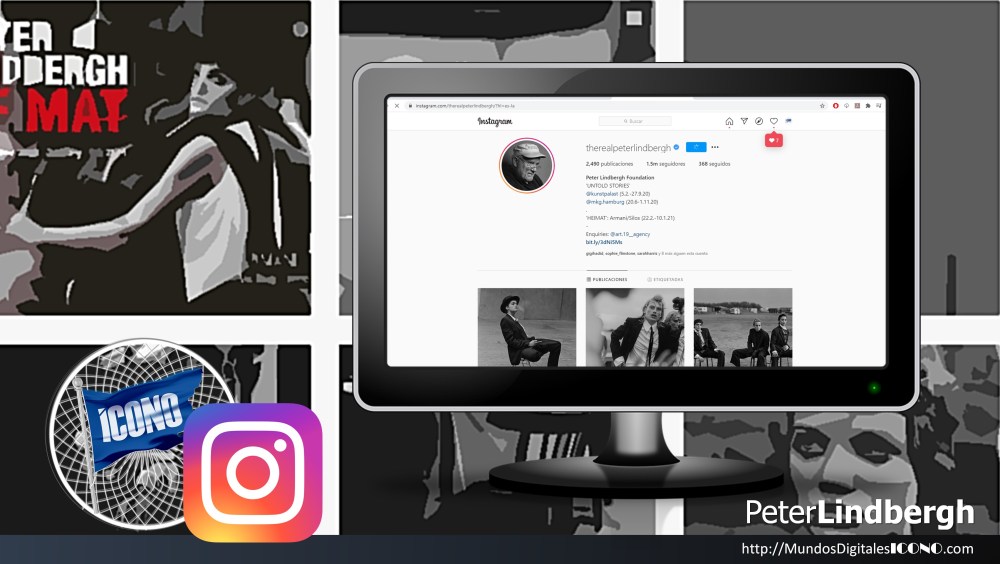 ICONOFotografia, Peter Lindbergh, Mundos Digitales ICONO,  Tributos Digitales