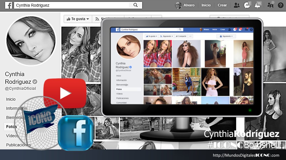 CynthiaRodríguez... #ICONOBomshell