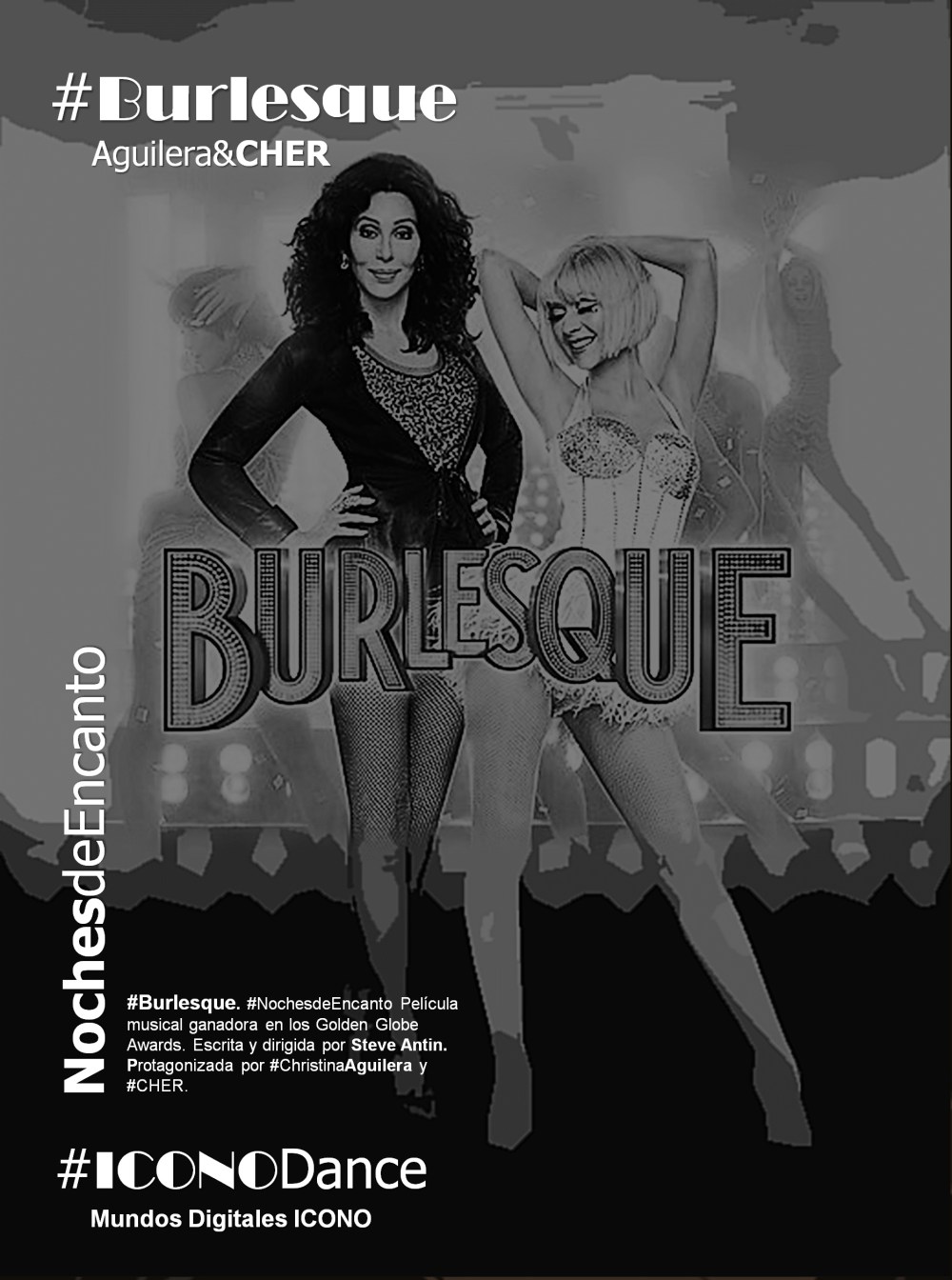 Comunidades de la Danza #Burlesque... Aguilera & CHER... #NDD #FloriaGarcíaPalacios