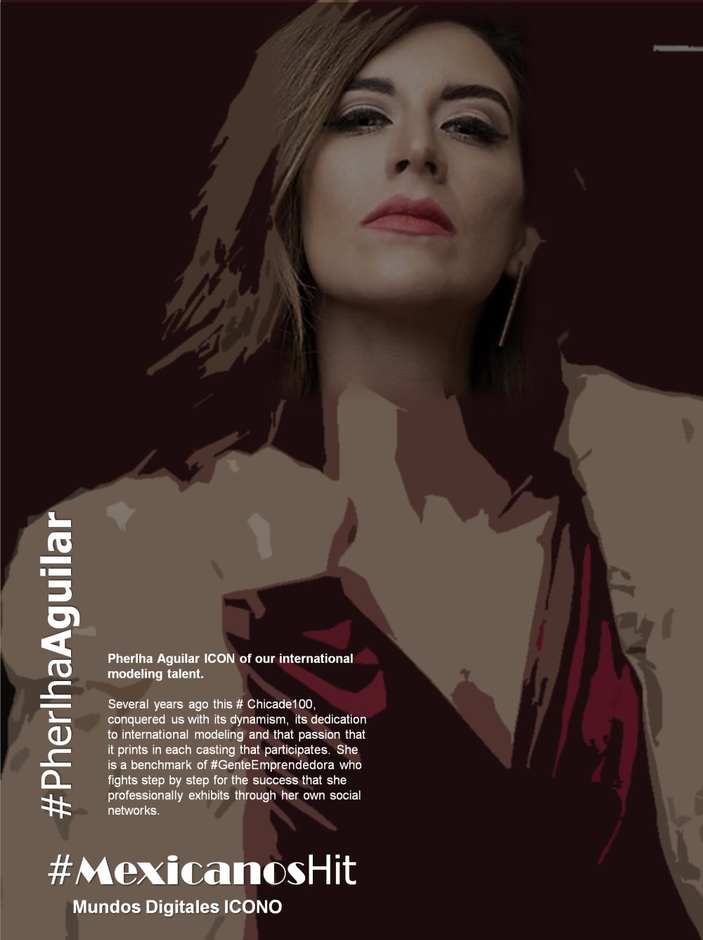 Pherlha Aguilar... Modelaje internacional #ChicaTJ