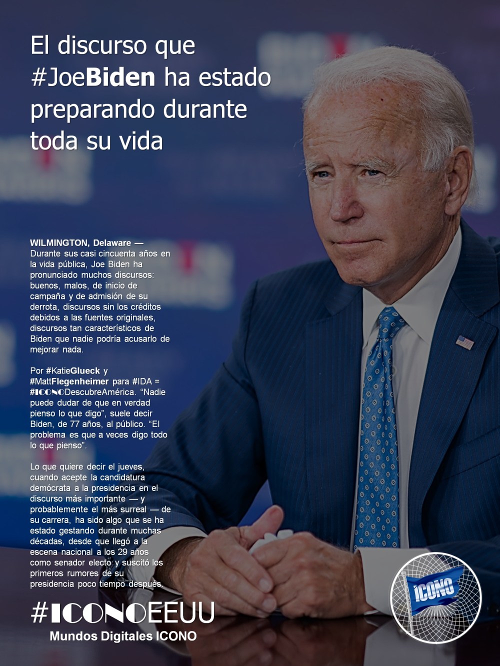 #ICONOPolitica #DescubreAmérica #ICONOEEUU #ICONOPeriodismo http://MundosDigitalesICONO.com/
