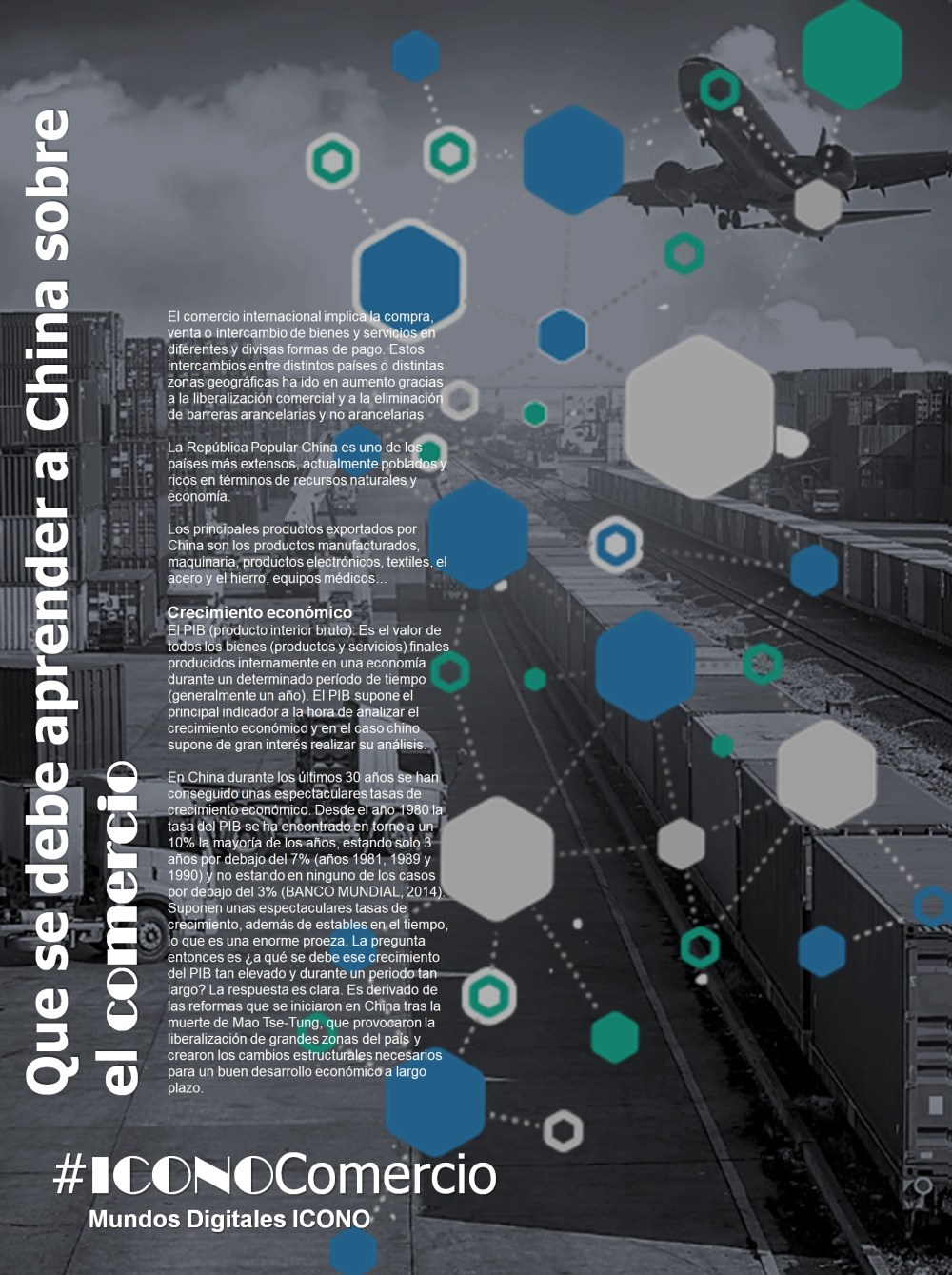 ICONO Comercio, #ComercioInternacional, #CátedrasdeComercio, #China