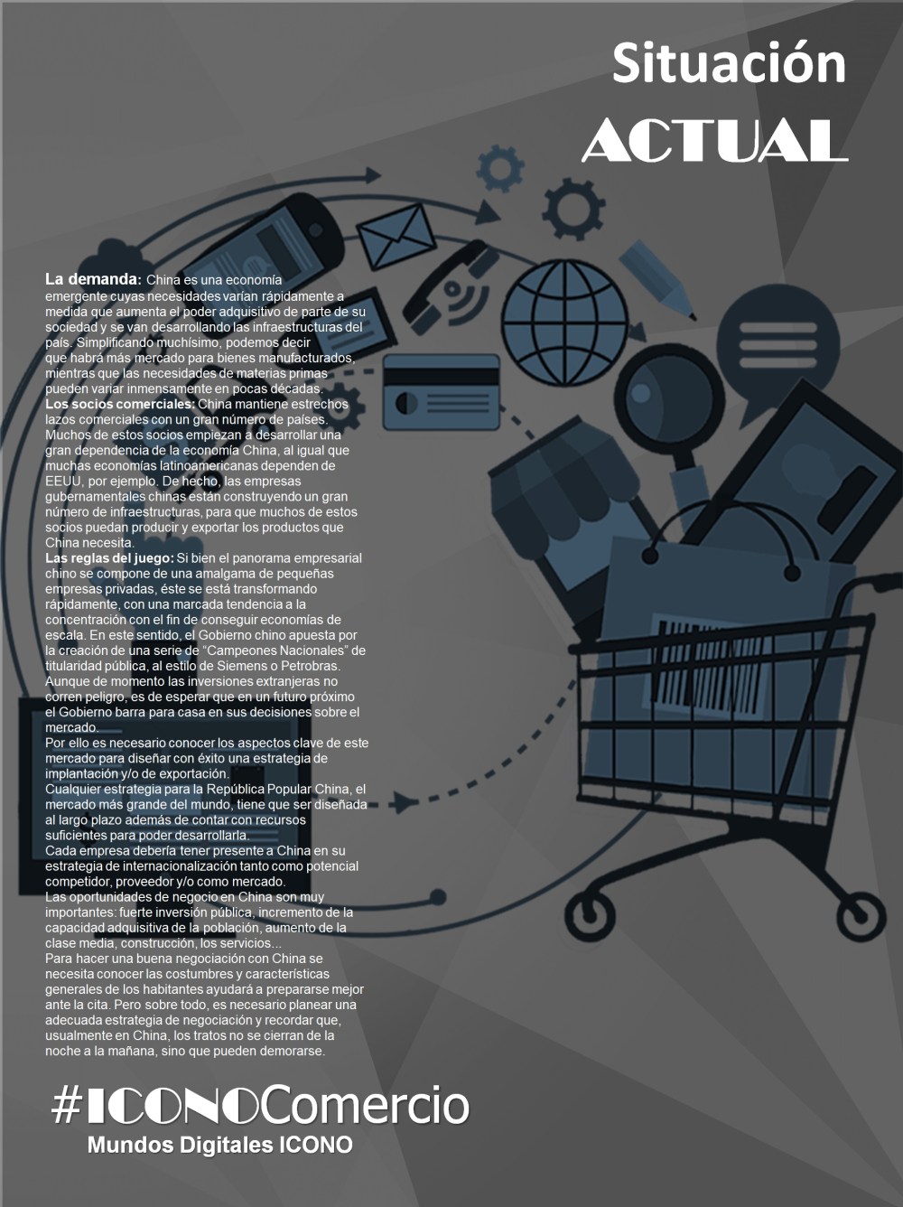 ICONO Comercio, #ComercioInternacional, #CátedrasdeComercio, #China