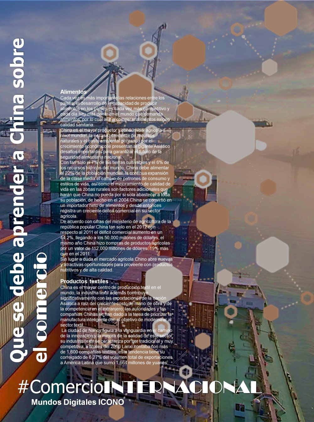 ICONO Comercio, #ComercioInternacional, #CátedrasdeComercio, #China