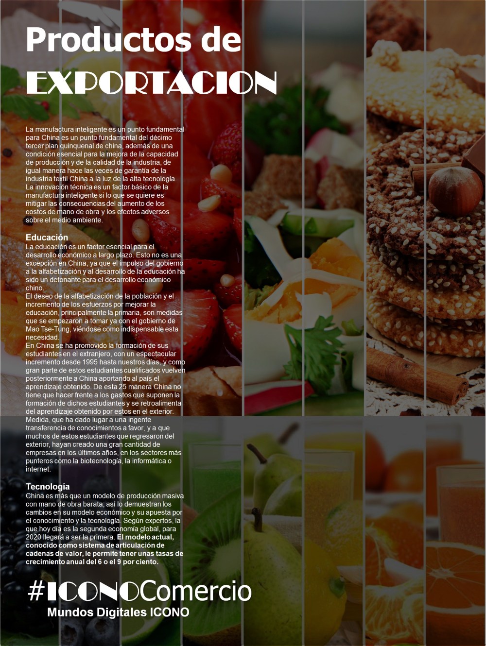 ICONO Comercio, #ComercioInternacional, #CátedrasdeComercio, #China