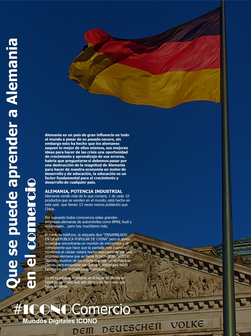 Floria García Palacios Reportaje sobre Comercio Internacional #FactorAlemán