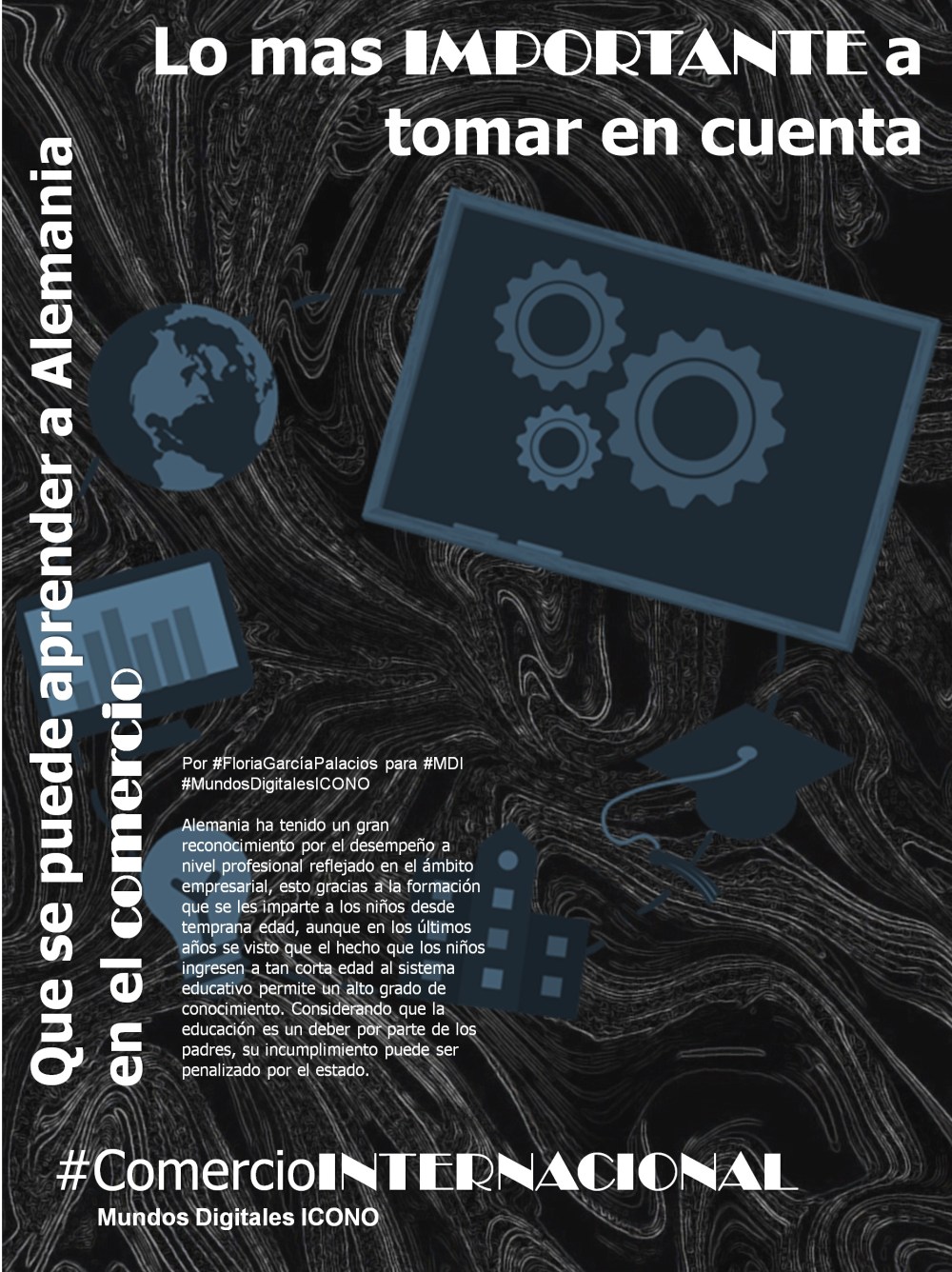 Floria García Palacios Reportaje sobre Comercio Internacional #FactorAlemán